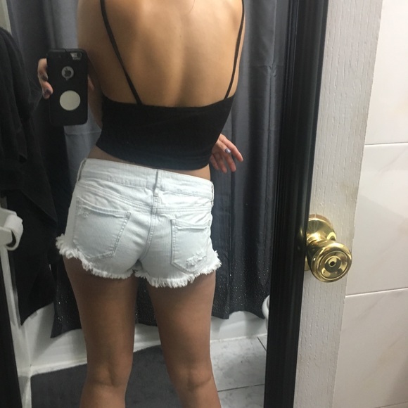Light Denim Shorts - Picture 2 of 5